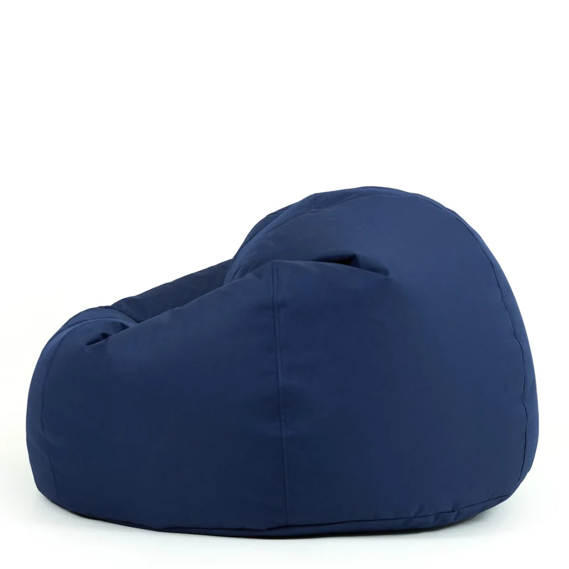 Kingston Wasserfester Klassischer Sitzsack – Marineblau