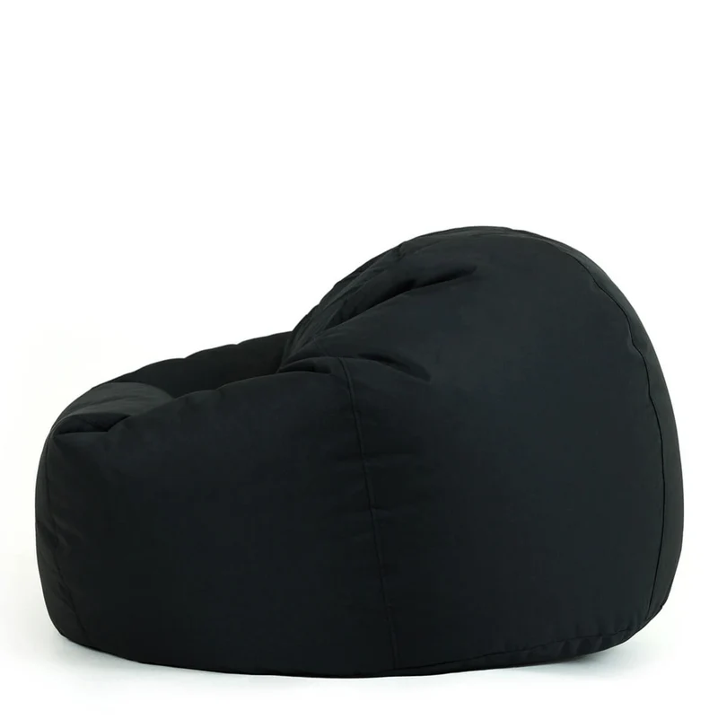 Kingston Wasserfester Klassischer Sitzsack - Schwarz
