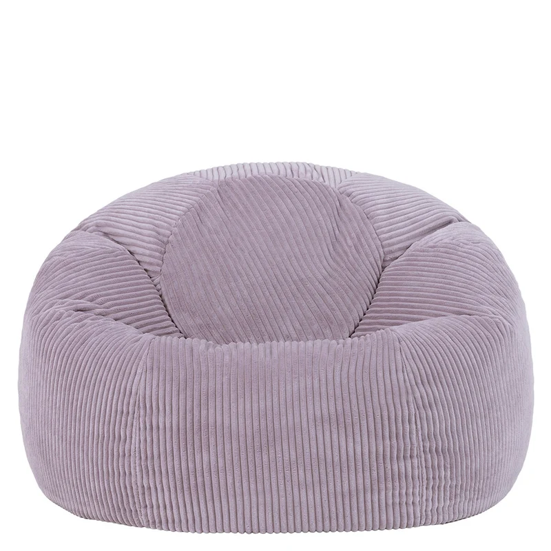 Kingston Klassischer Sitzsack, Cord, Helles Lila