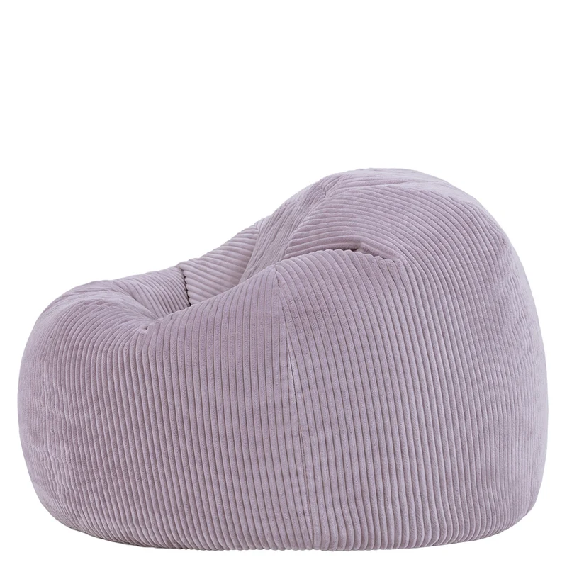 Kingston Klassischer Sitzsack, Cord, Helles Lila