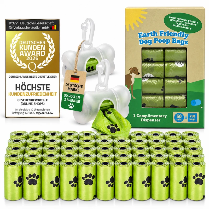 Reißfeste Hundekotbeutel – Umweltfreundlich & Auslaufsicher