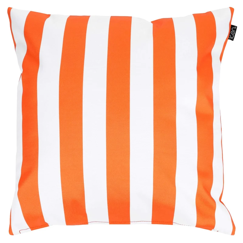 Deck Stripe Kissen für Drinnen und Draußen – Orange