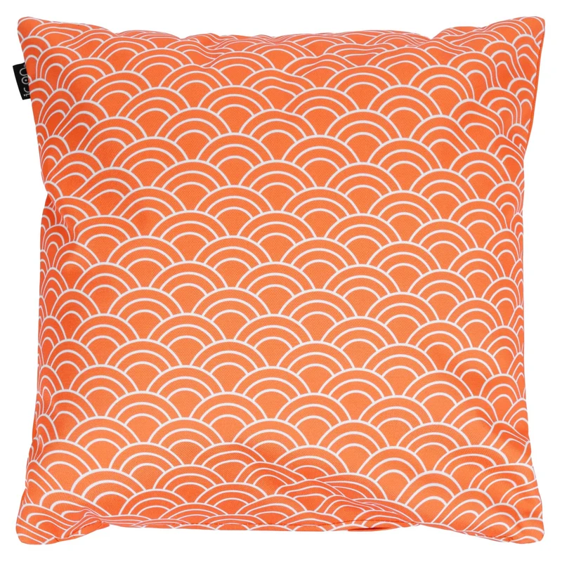 Deck Stripe Kissen für Drinnen und Draußen – Orange