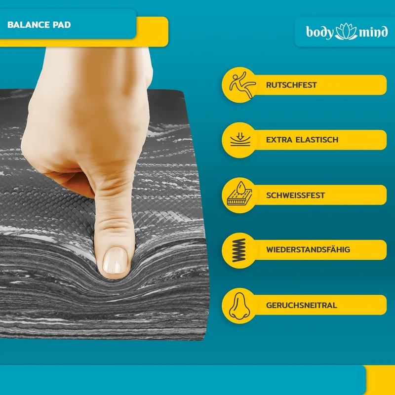 Balance-Pad – Rutschfestes Balancekissen für Stabilität & Training