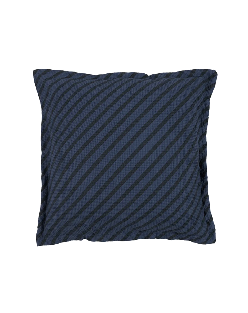 Cushion in washed coton waffle Landscape