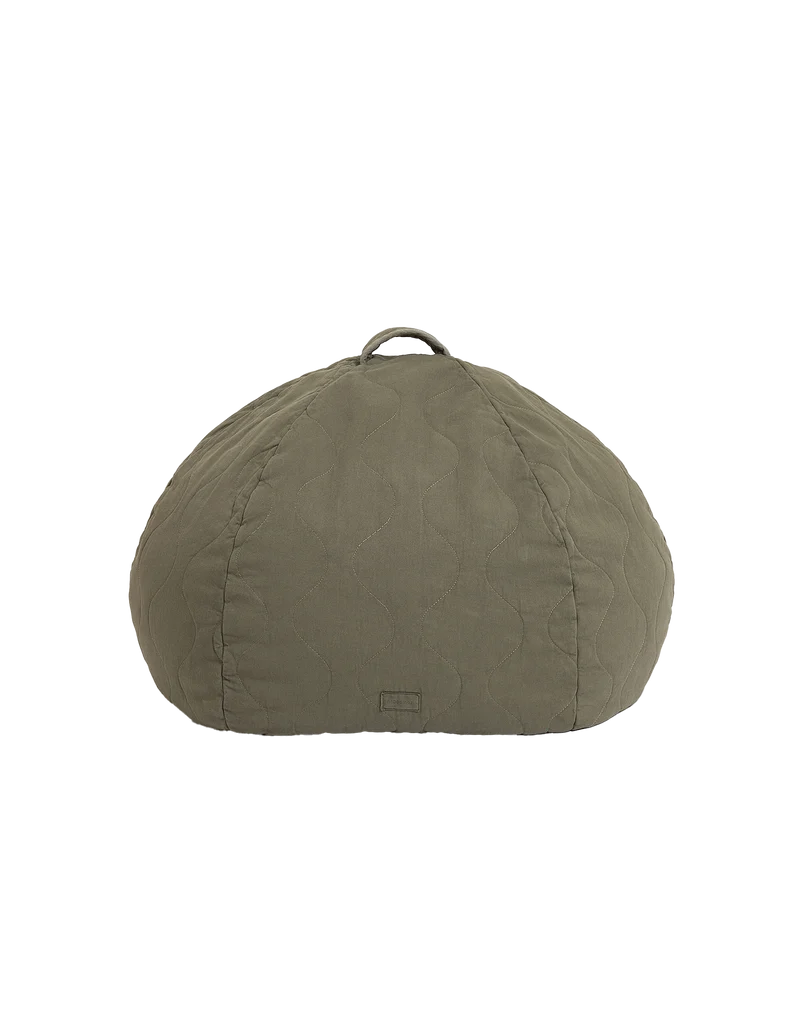 Round quilted beanbag - kid size - Landscape