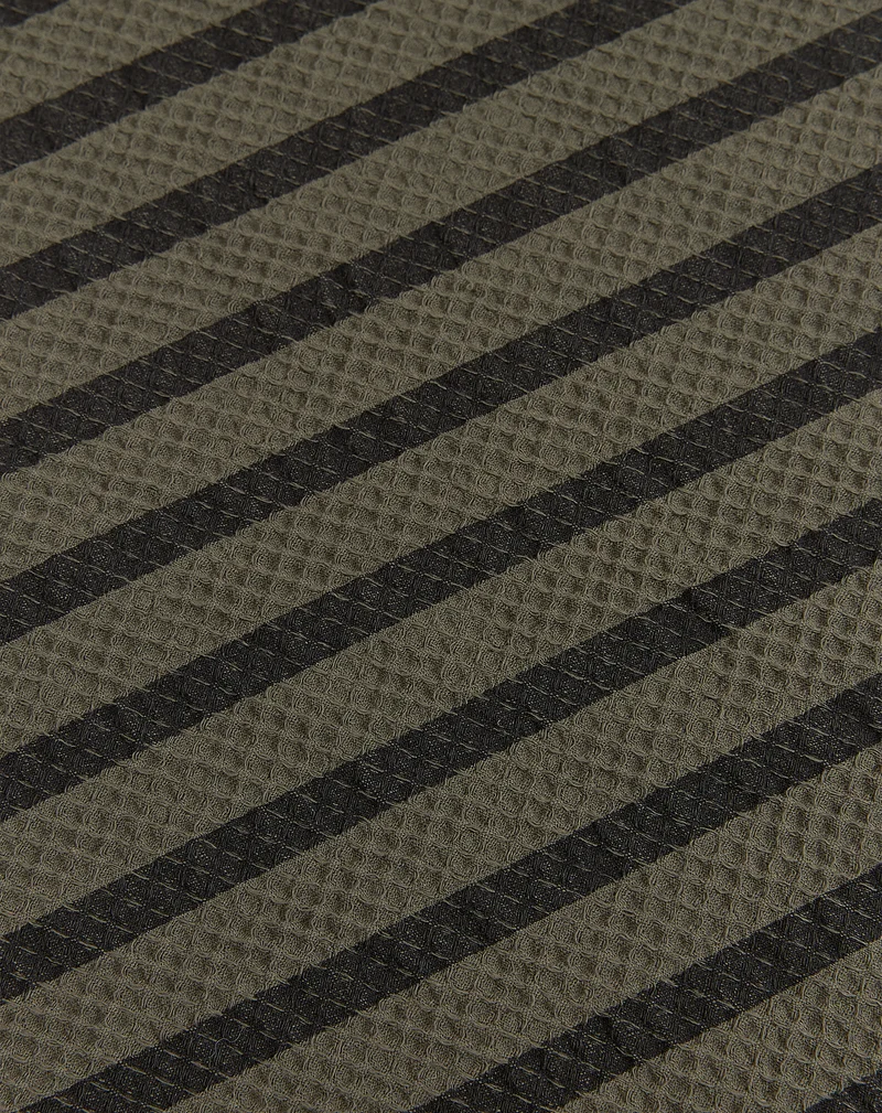 Floor mattress in washed coton waffle Landscape