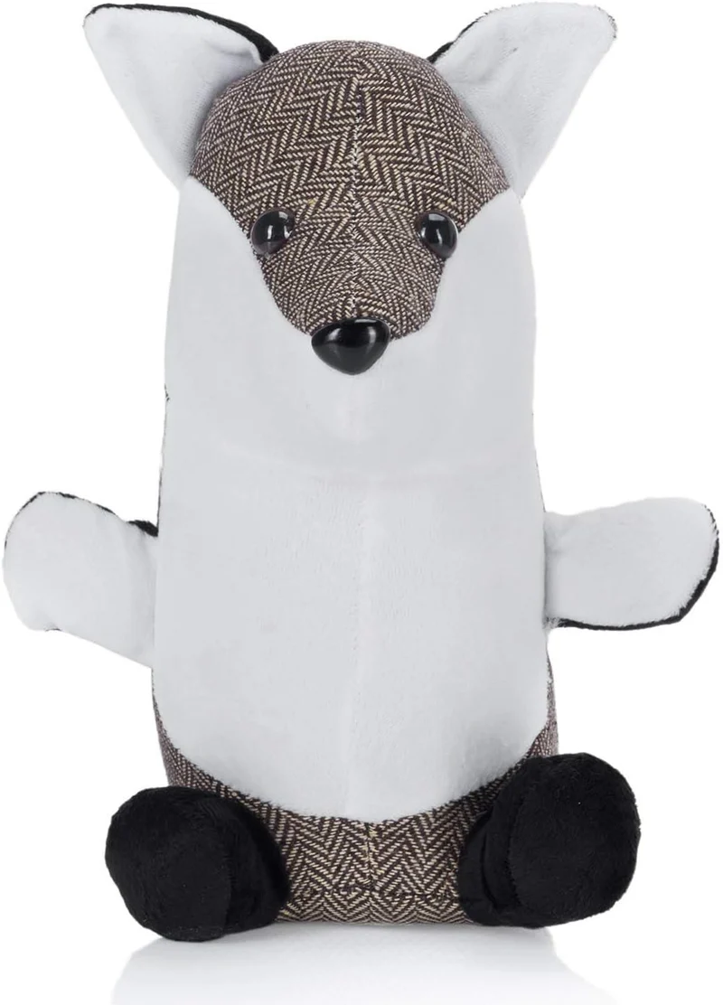 Türstopper Fuchs - Schwerer Tier-Türpuffer aus Stoff (1,3 kg)