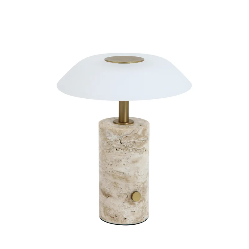 Nero Travertin LED-Lampe