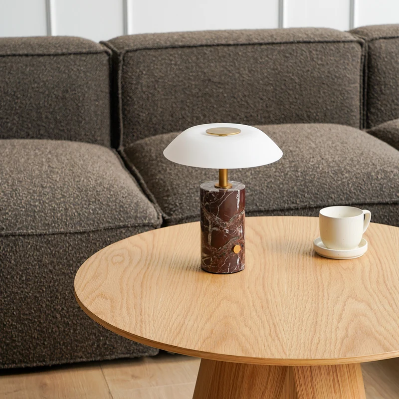 Nero Marmor LED-Lampe