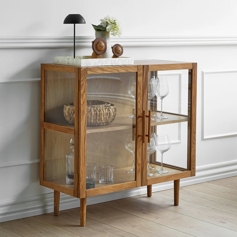 Akeru II Vitrinenschrank H90