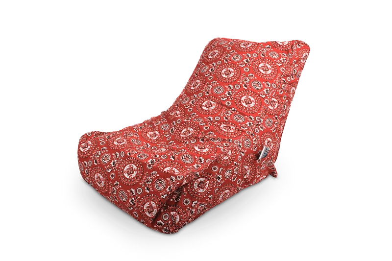 Lounge Chair Bezug von Smoothy in Rot