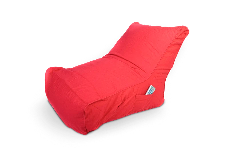Lounge Chair Bezug von Smoothy in Rot