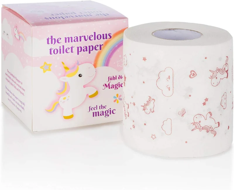 Einhorn-Toilettenpapier - Lustiges Geschenk für Einhorn-Fans