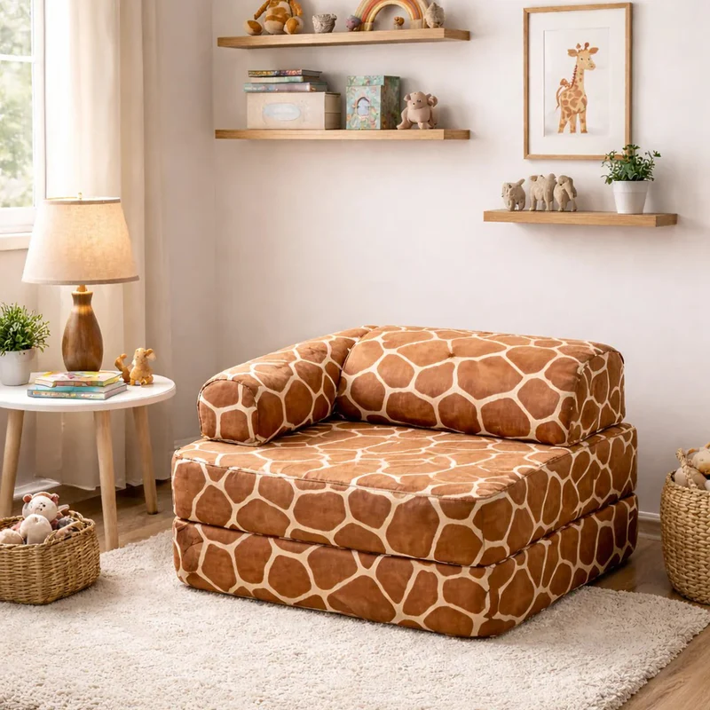 Kindersessel modular Giraffe, 60 x 60 x 50 cm
