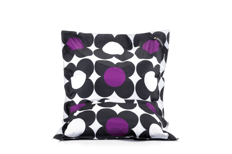 Bezug Outdoor Junior in Schwarz & Violett