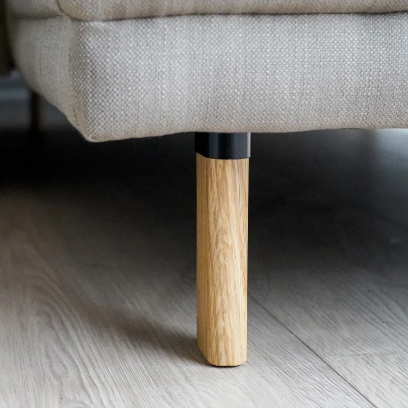 Capella II Chaiselong-Sofa, Eiche – rechts ausgerichtet