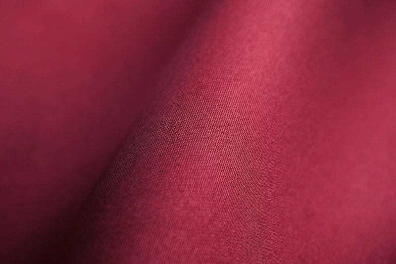 Bezug Metallic JR in Rubin- Rot