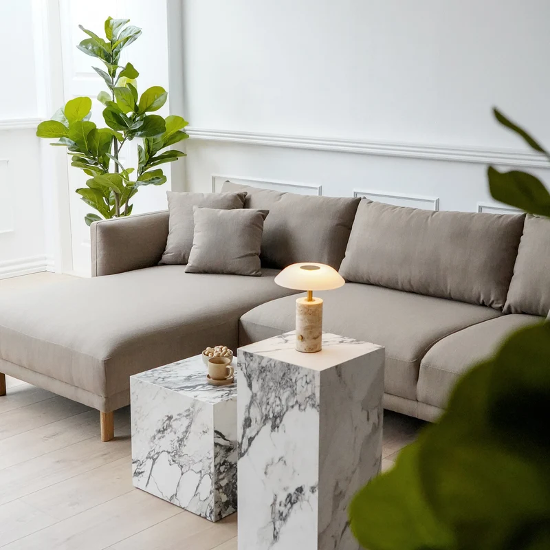Capella II Chaiselongsofa, Eiche - linksseitig