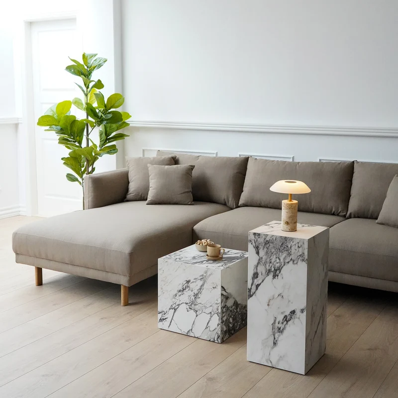 Capella II Chaiselongsofa, Eiche - linksseitig