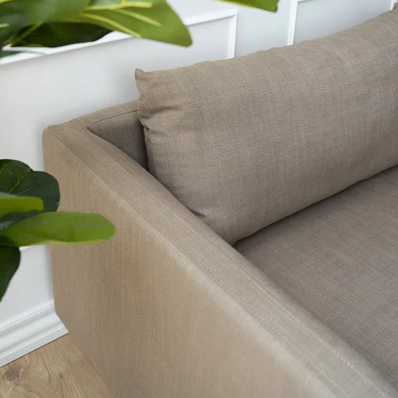 Capella II Chaiselongsofa, Eiche - linksseitig