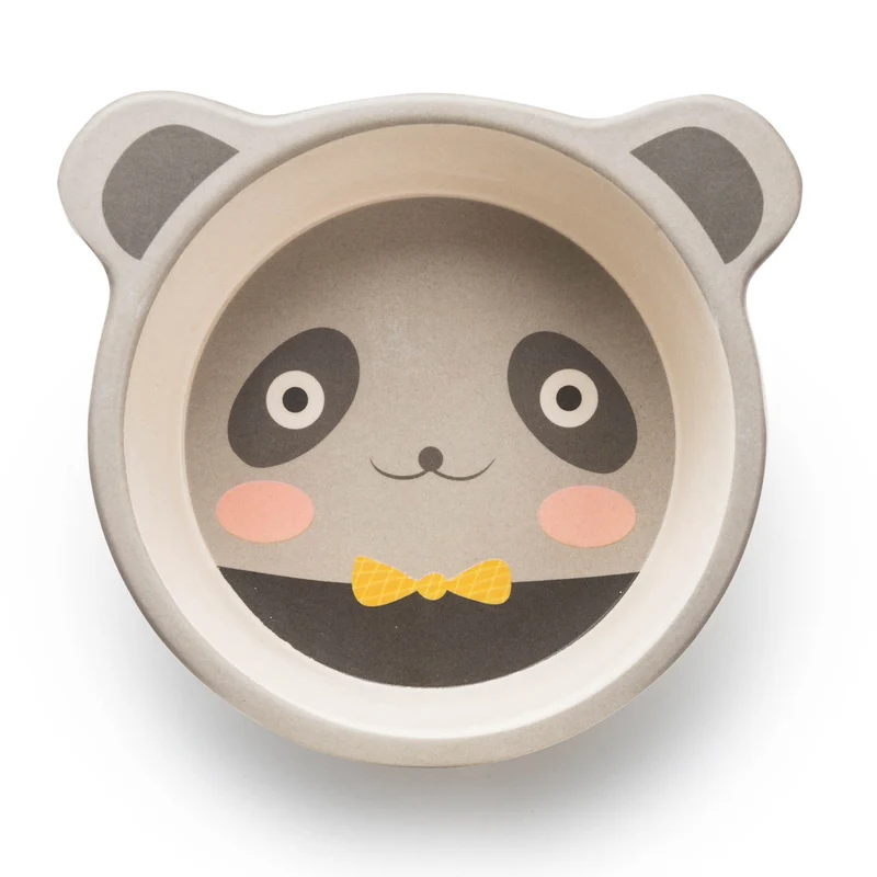 Kindergeschirr - Praktisches Kindergeschirr-Set - Panda