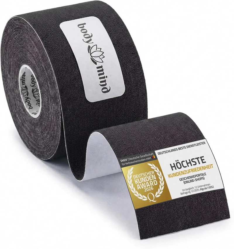 Kinesiologie Tape 10cm x 5m – Extra breites Sporttape Physio
