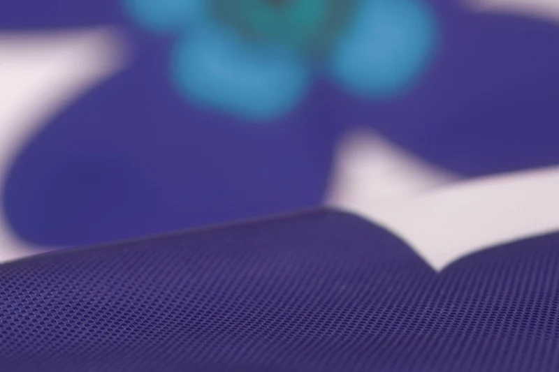 Floralia Sitzsack Bezug in Blau & Purpur
