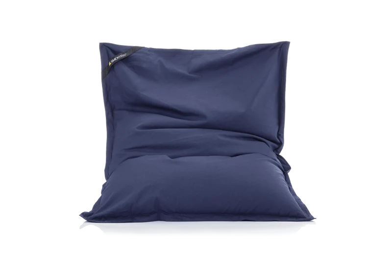 Sitzsack Bezug in der Farbe Indigo-Blau