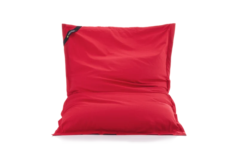 Sitzsack Bezug in der Farbe Feuerrot