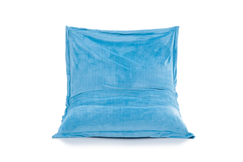 Sitzkissen Bezug in der Farbe Himmel-Blau