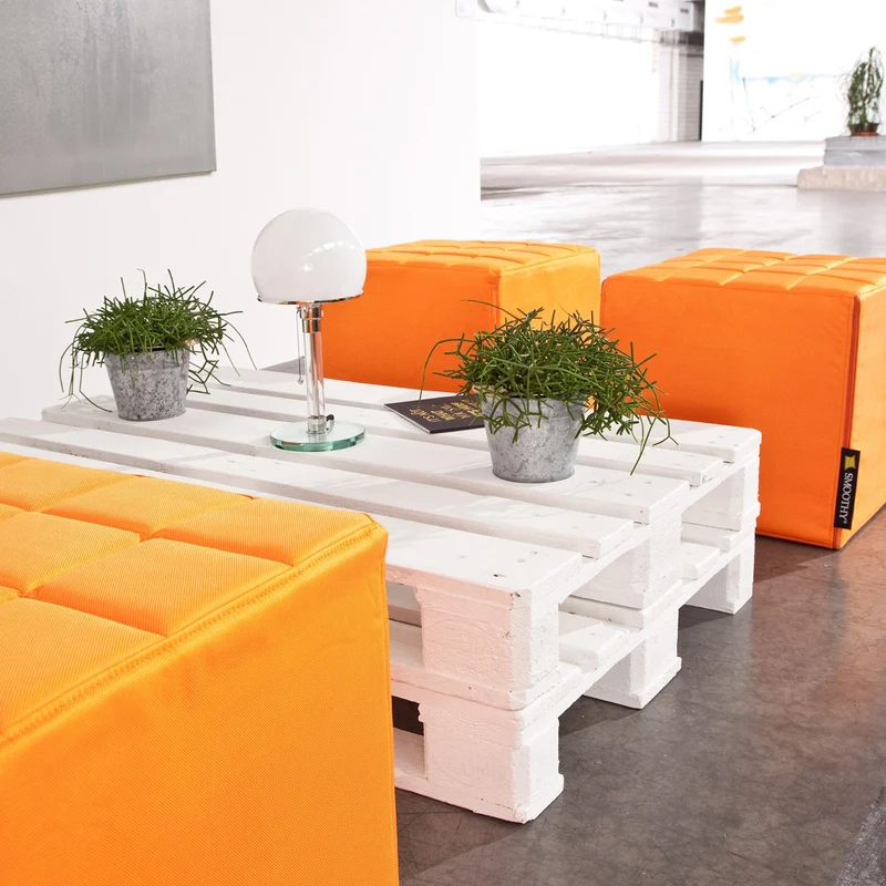 Cube Sitzwürfel in Funky-Orange