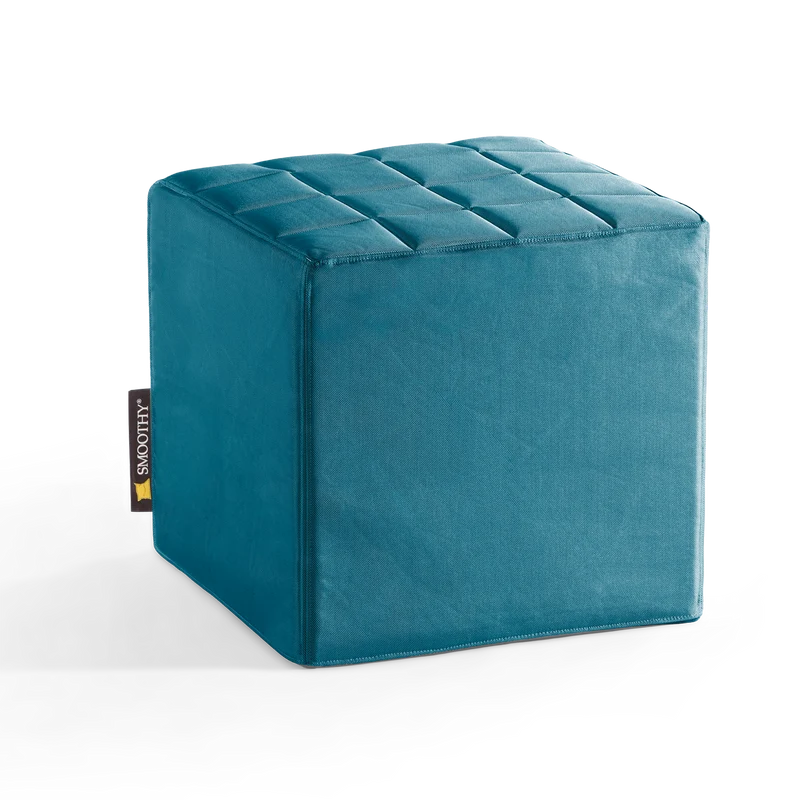 Cube Sitzwürfel in Petrol-Blau