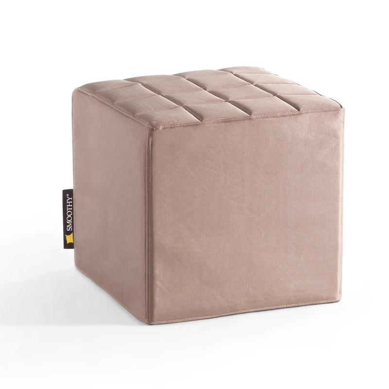 Cube Sitzwürfel in Gold-Beige
