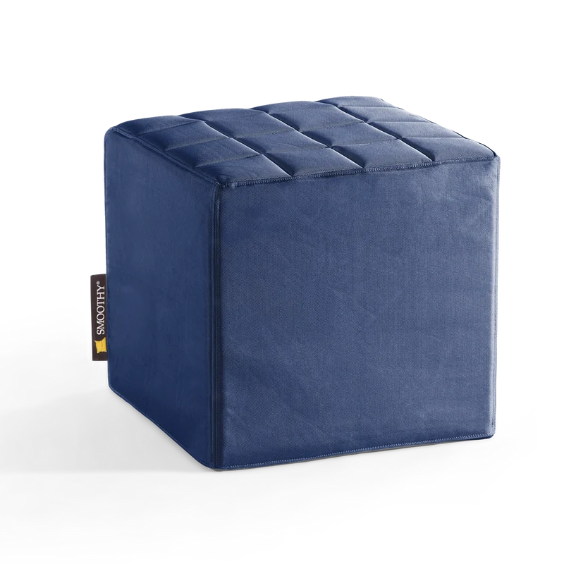Cube Sitzwürfel in Indigo-Blau