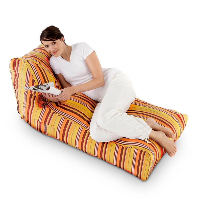 Lounge Daybed Rote-Streifen