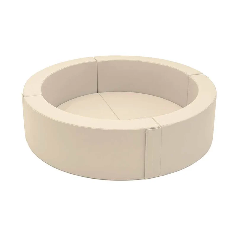 Bällebad rund Beige, 158 x 40 cm, für ca. 1.000 Bälle