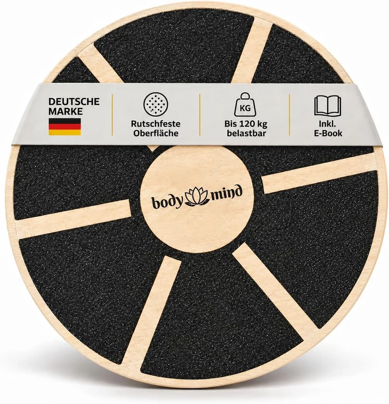 Balance-Board Deluxe – Stabiles Wackelbrett für Core & Fitness