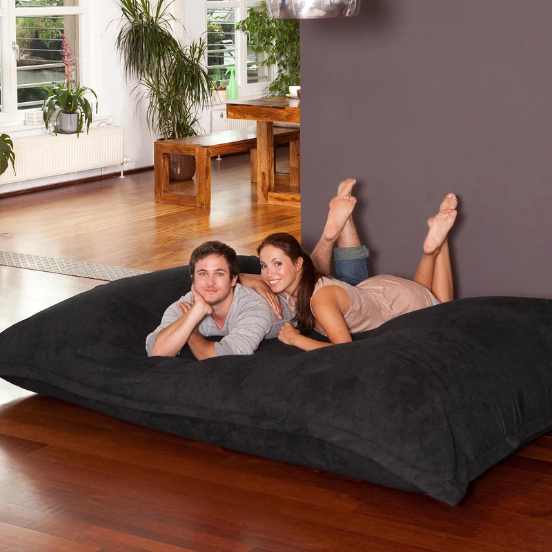 XXXXL Sitzsack in Schwarz