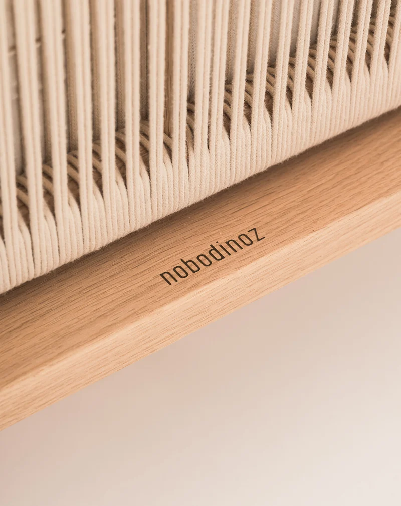 Junior bed in solid oak wood Latitude
