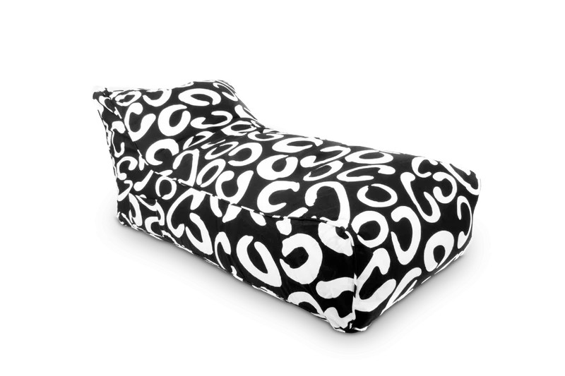 Lounge Daybed Überbezug Black & White