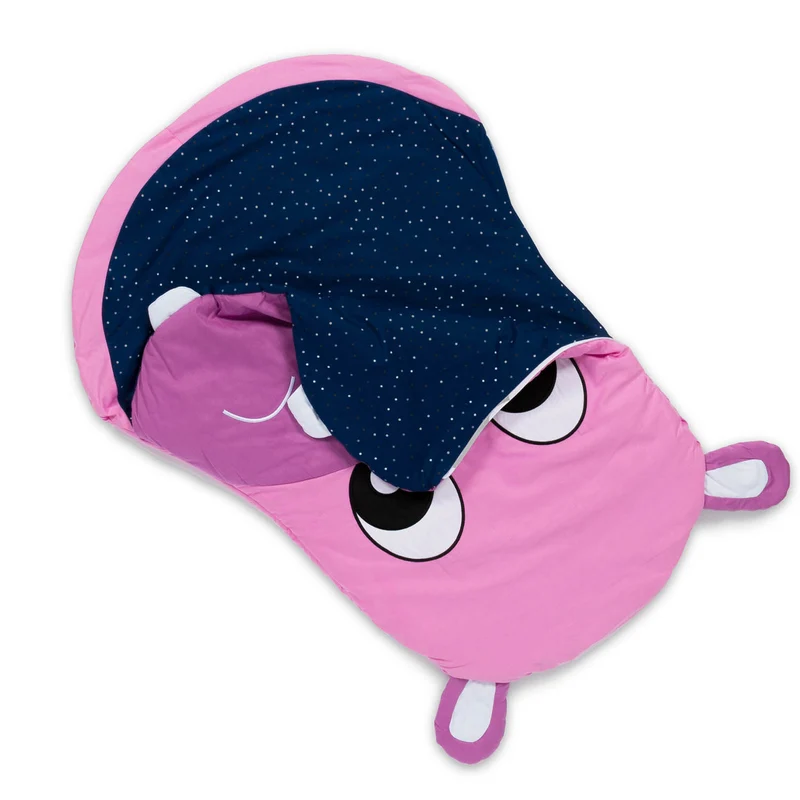 Baby Schlafsack Hippo - Fressender Babyschlafsack für Kleinkinder