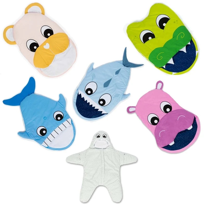 Baby Schlafsack Bär - Fressender Babyschlafsack für Kleinkinder