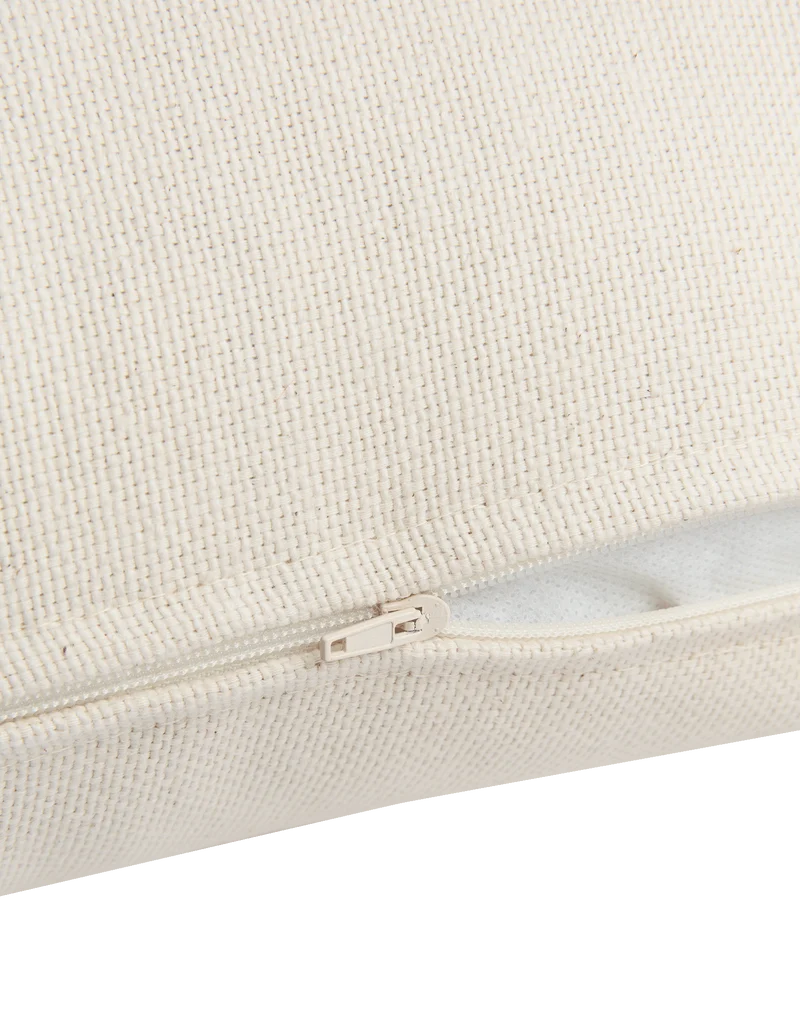 Embroidered square cushion Simon