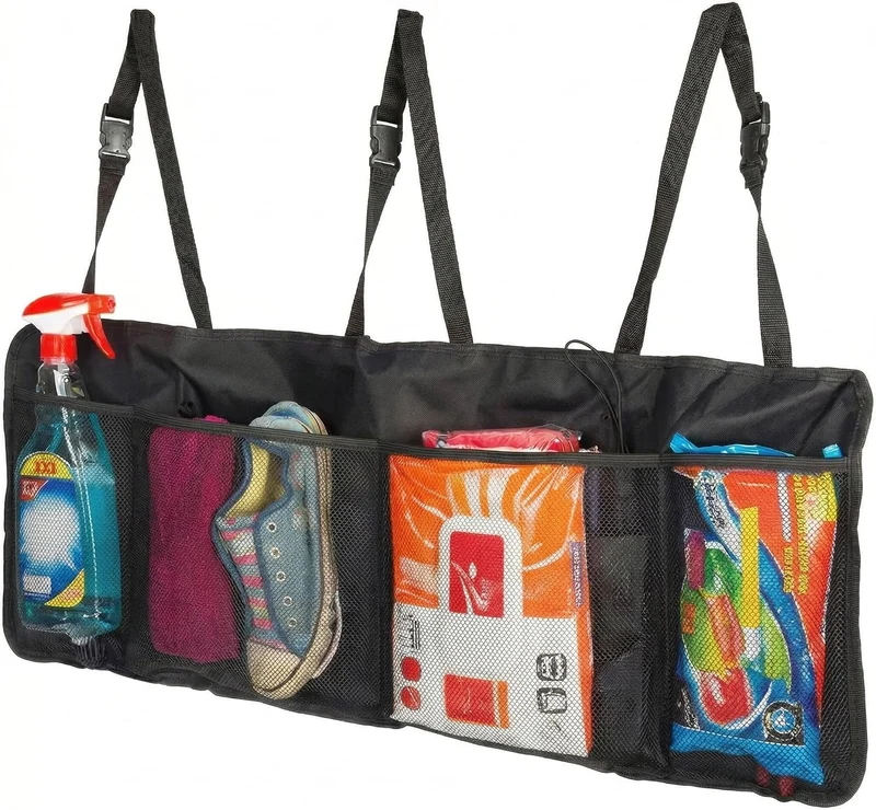 Kofferraum Organizer - Faltbare Autotasche mit 4 Fächern