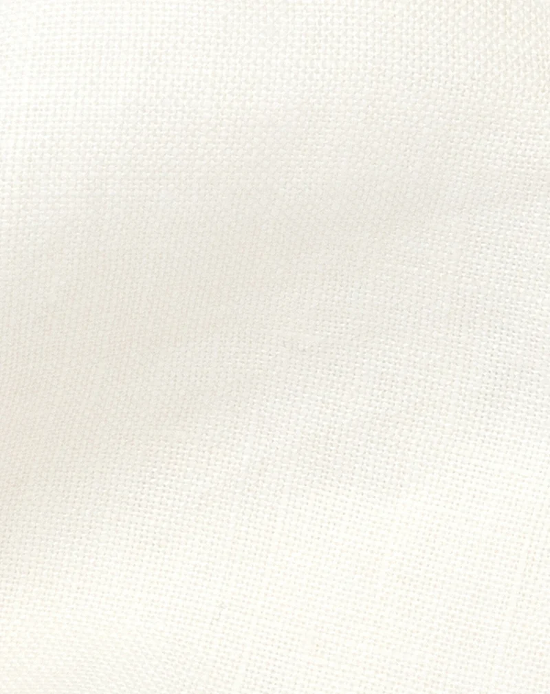 Cloud cushion in washed French linen L1N0