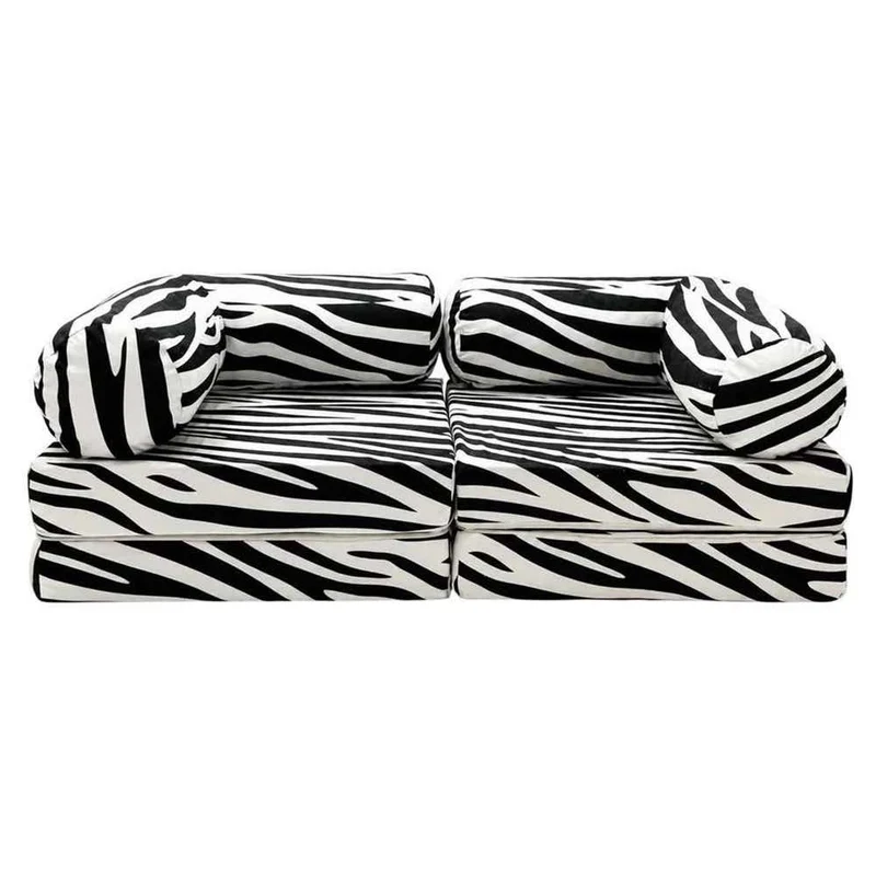 Spielsofa HoneyHug Zebra, 142 x 71 x 25 cm, modular