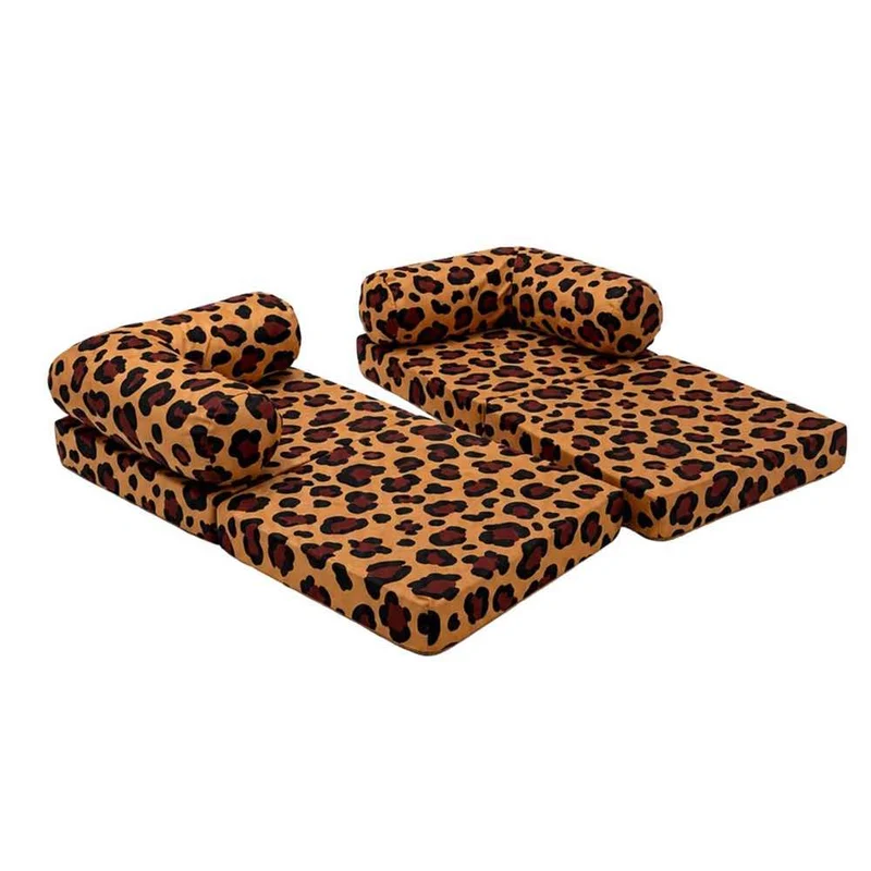 Spielsofa HoneyHug Leopard, 142 x 71 x 25 cm, modular