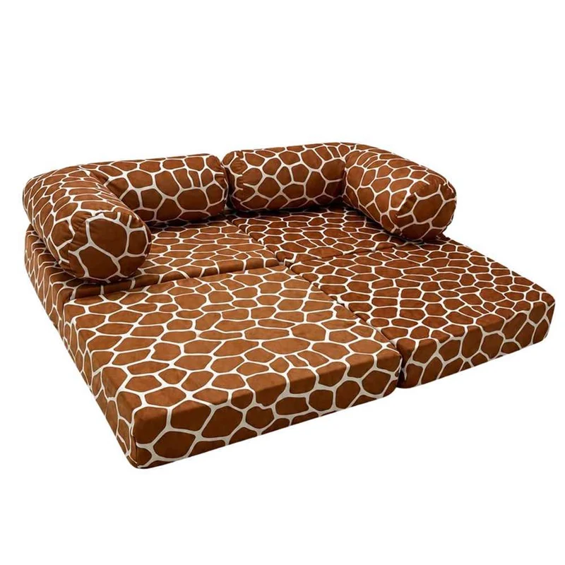 Spielsofa HoneyHug Giraffe, 142 x 71 x 25 cm, modular