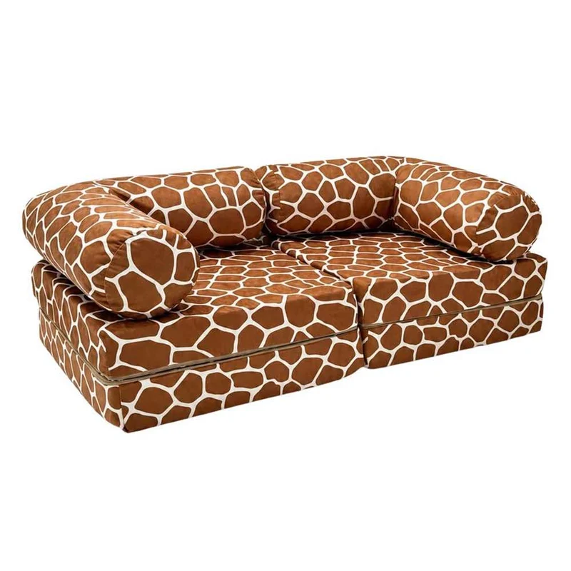 Spielsofa HoneyHug Giraffe, 142 x 71 x 25 cm, modular